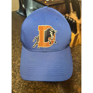 New Durham Bulls Minor League Baseball Strapback Hat Cap Blue Bimm Ridder Sports